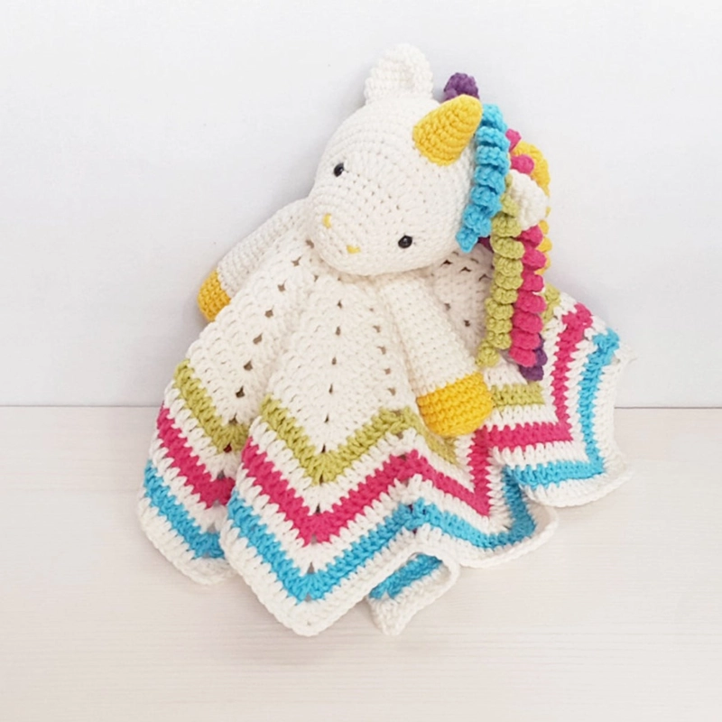 MANTA DE APEGO EL CONEJO Y LA LUNA SWEET UNICORN - 4