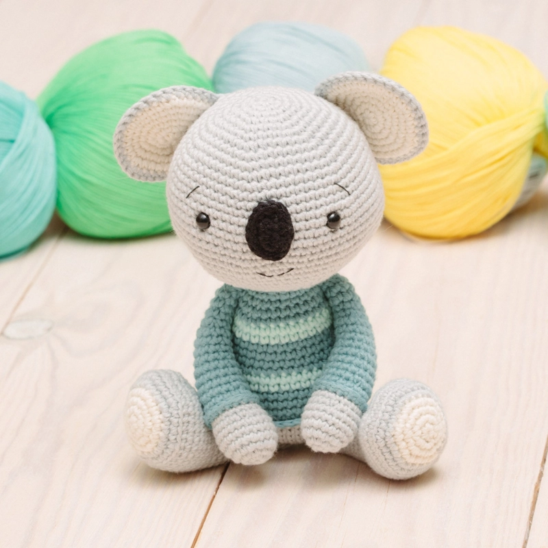 MUÑECO DE APEGO EL CONEJO Y LA LUNA MOFLI EL KOALA - 4