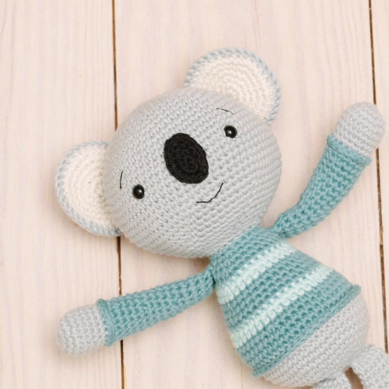 MUÑECO DE APEGO EL CONEJO Y LA LUNA MOFLI EL KOALA - 5