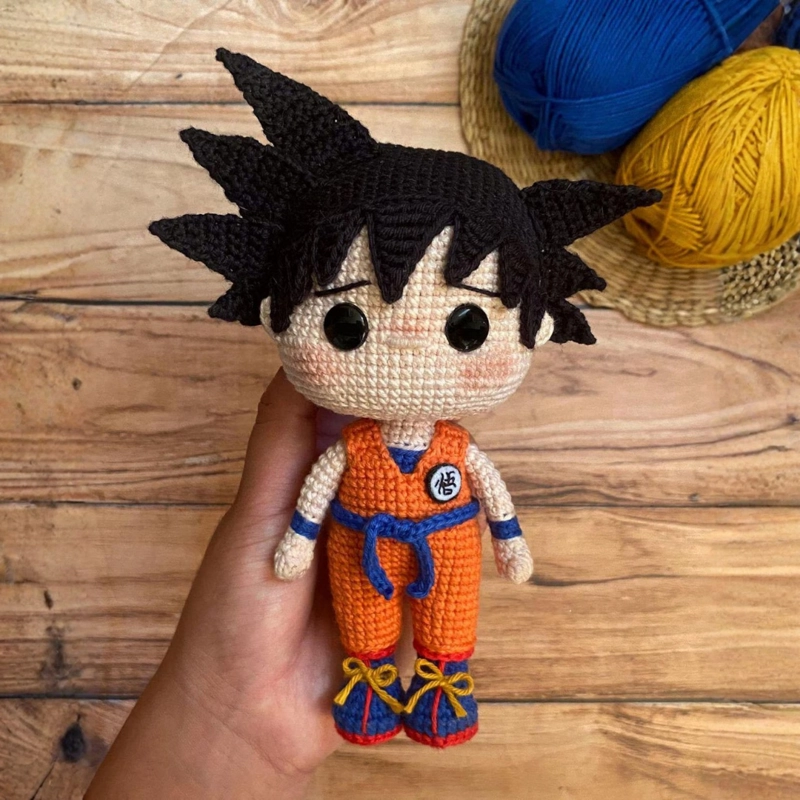 MUÑECO DE APEGO EL CONEJO Y LA LUNA GOKU M01 - 2