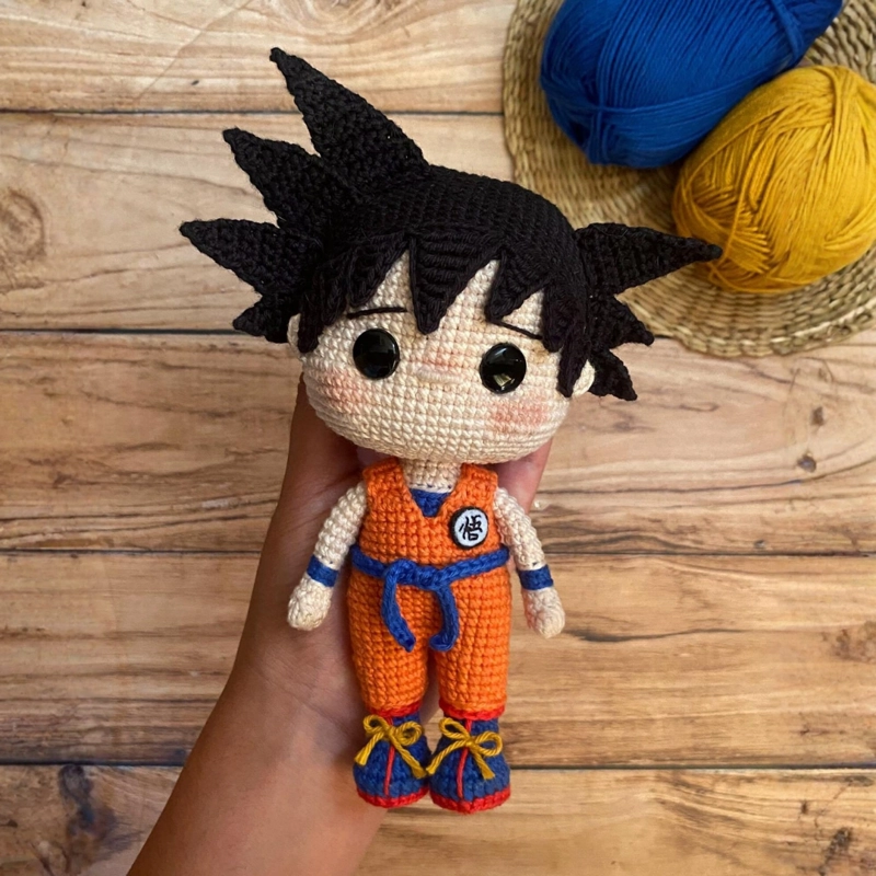 MUÑECO DE APEGO EL CONEJO Y LA LUNA GOKU M01 - 3