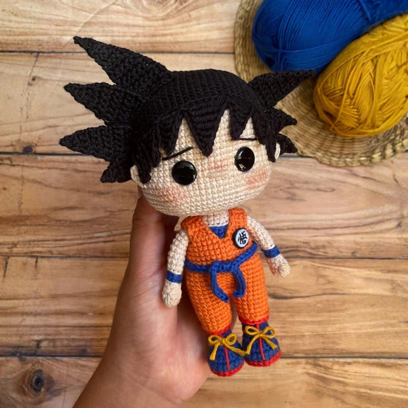 MUÑECO DE APEGO EL CONEJO Y LA LUNA GOKU M01 - 4