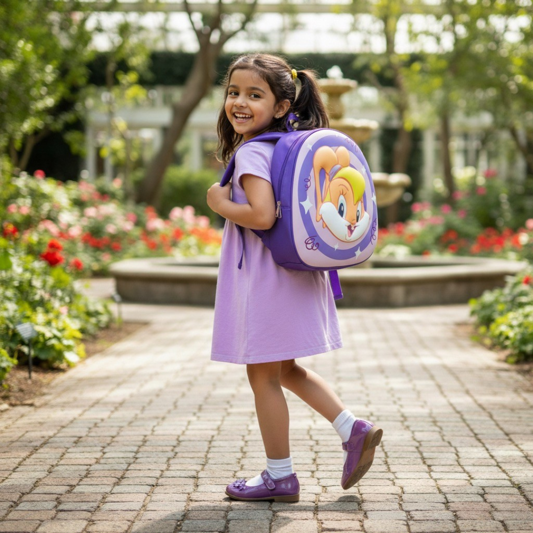 MOCHILA DE NIÑOS DE PASEO LICENCIADA MODELO BABY LOONEY TUNES LOLA BYNNY - 2