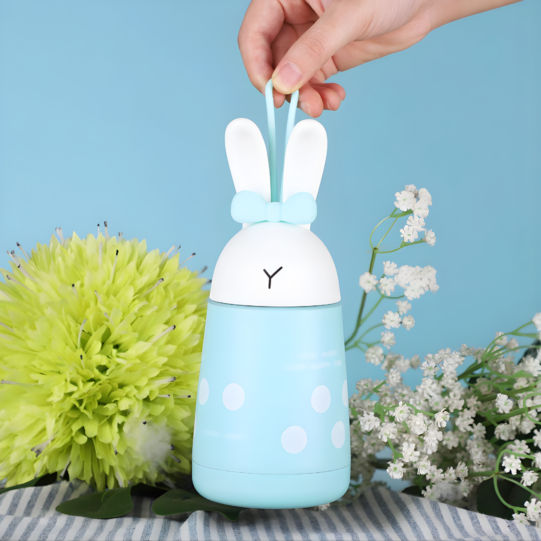THERMO CUTE BUNNY 300ML GREEN - 2