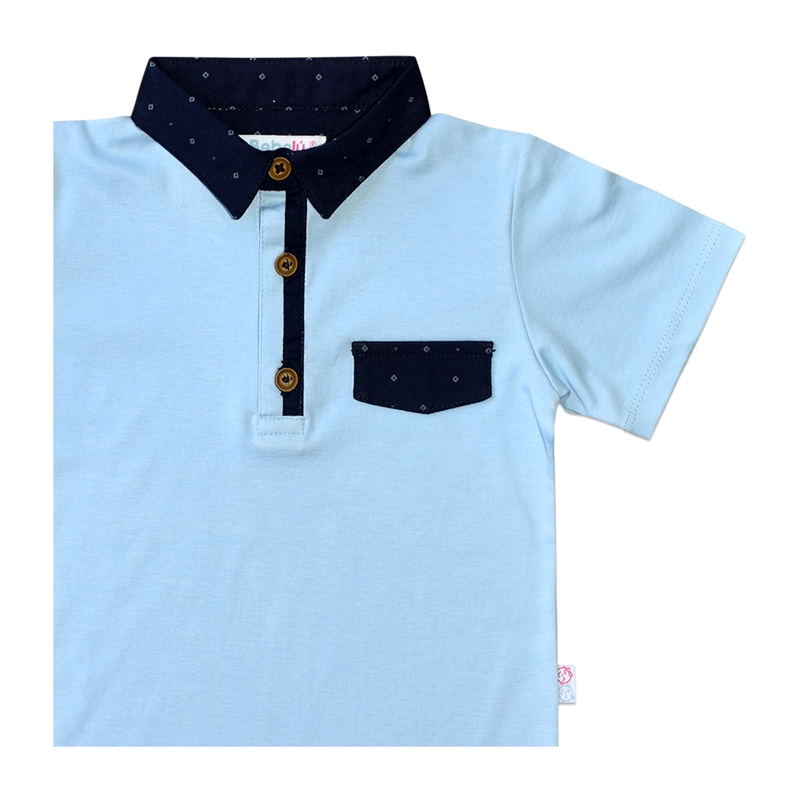 POLO ALGODÓN PIMA BEBELÚ PARA BEBÉ NIÑO - 2