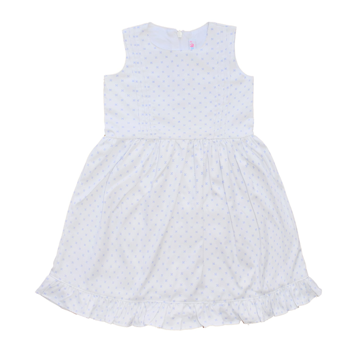 VESTIDO OXFORD PAQUI PARA NIÑA BEBELÚ - 1