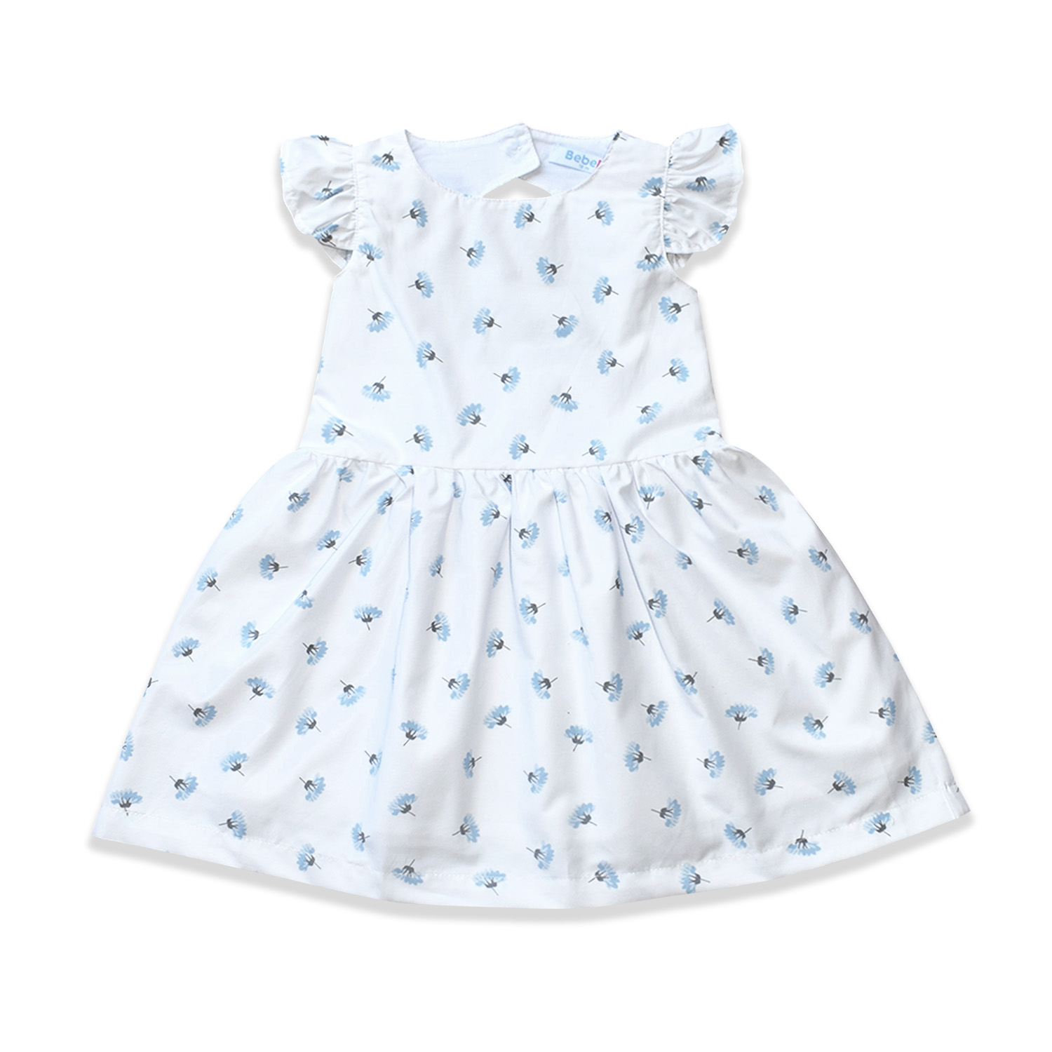 VESTIDO POPELINA FRANY PARA NIÑA BEBELÚ - 1