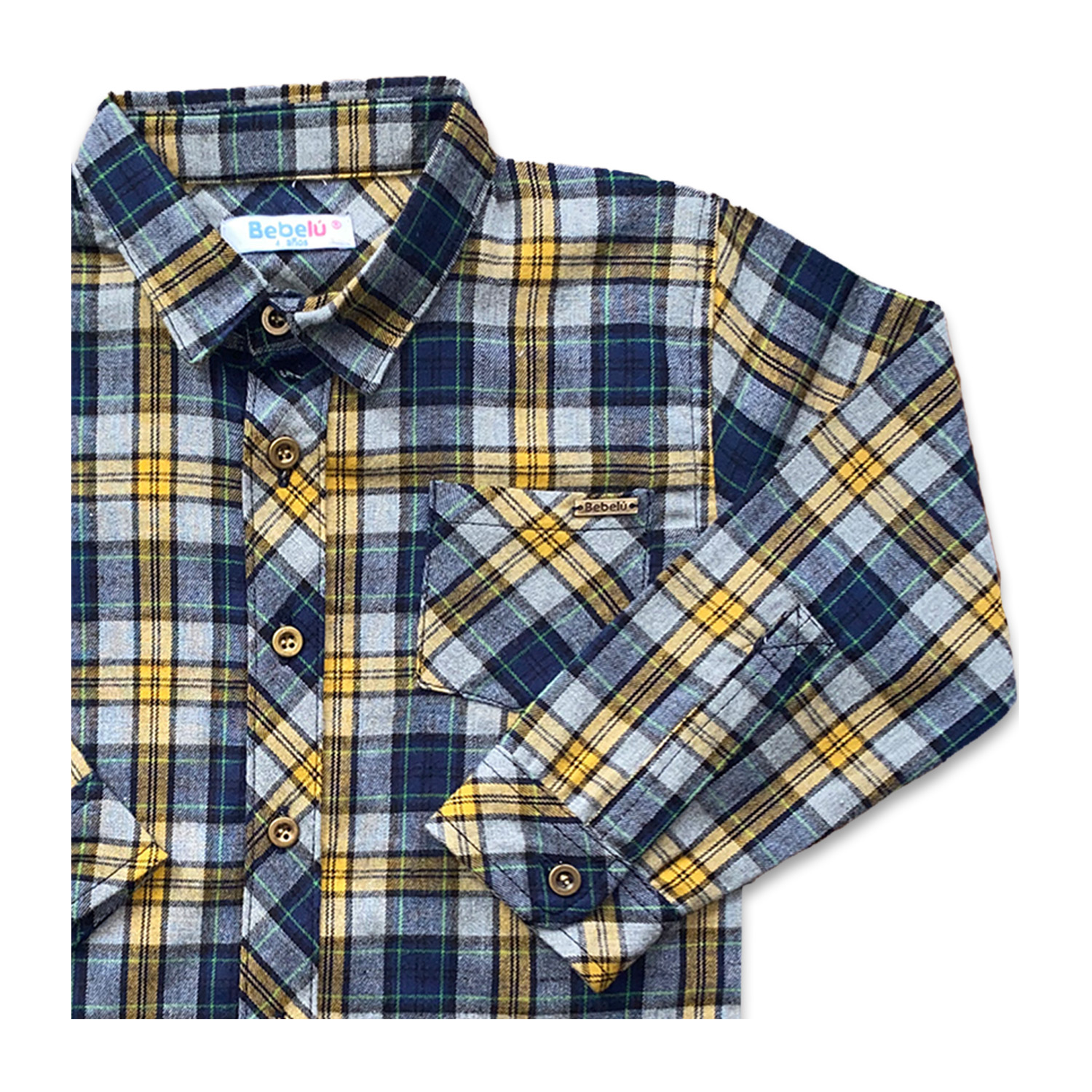 CAMISA VILLELA NIÑO BEBELÚ - 2