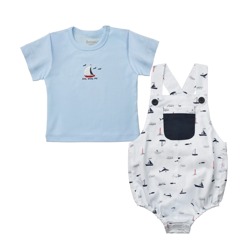 CONJUNTO POPELINA BEBELÚ PARA NIÑO - 1