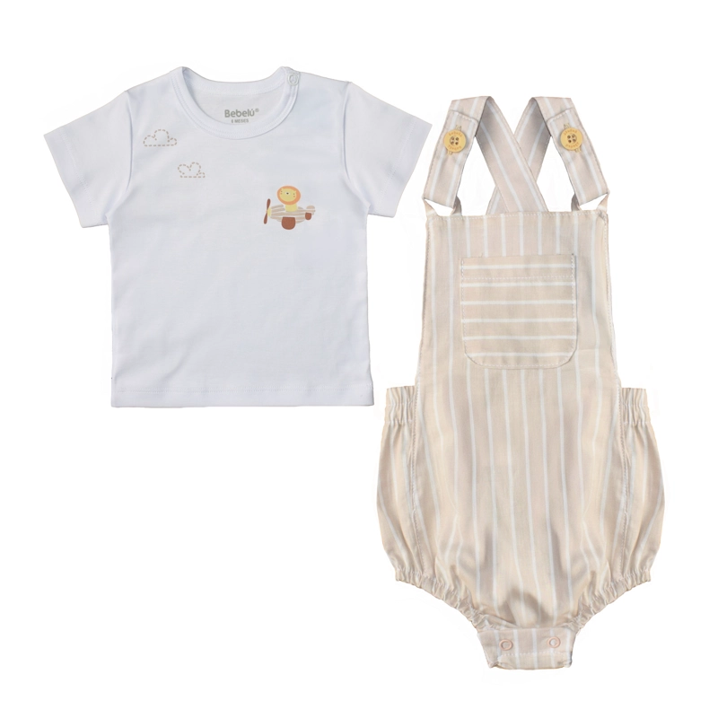 CONJUNTO POPELINA BEBELÚ PARA NIÑO - 1