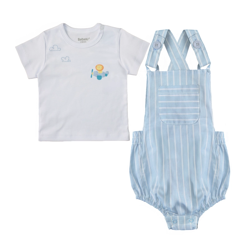 CONJUNTO POPELINA BEBELÚ PARA NIÑO - 1
