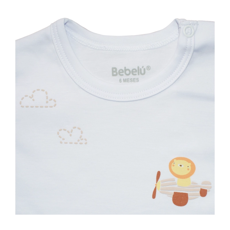 CONJUNTO POPELINA BEBELÚ PARA NIÑO - 3