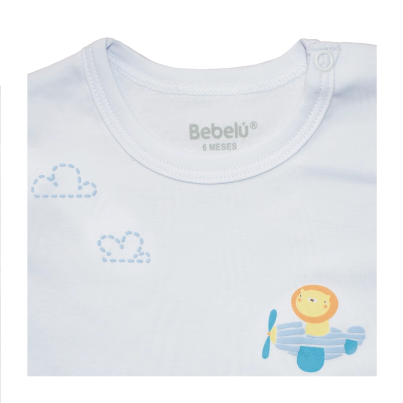 CONJUNTO POPELINA BEBELÚ PARA NIÑO - 3