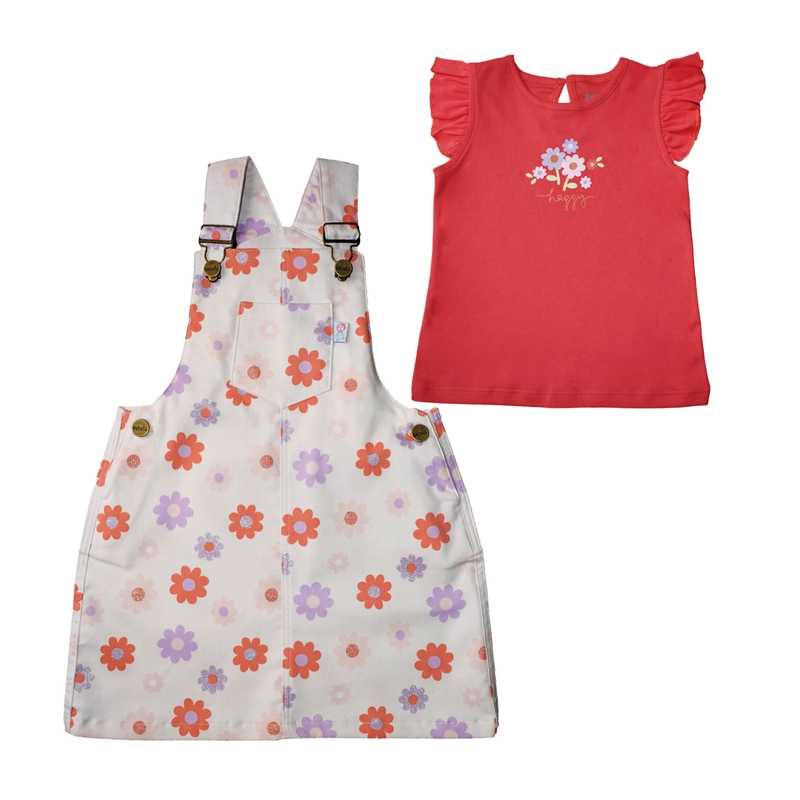 CONJUNTO DRILL BEBELÚ PARA NIÑA - 1
