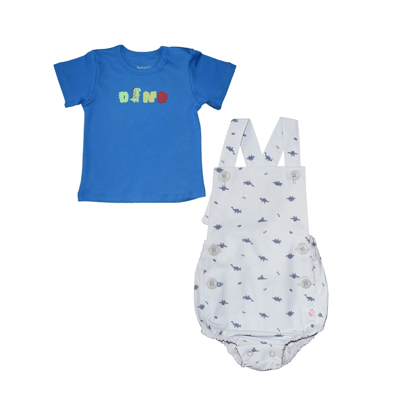 CONJUNTO POPELINA BEBELÚ PARA NIÑO - 1