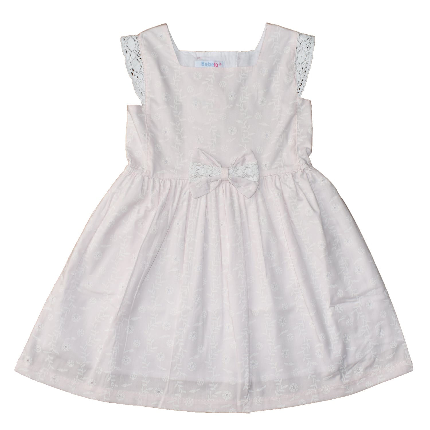 VESTIDO BROCADO BEBELÚ PARA NIÑA - 1