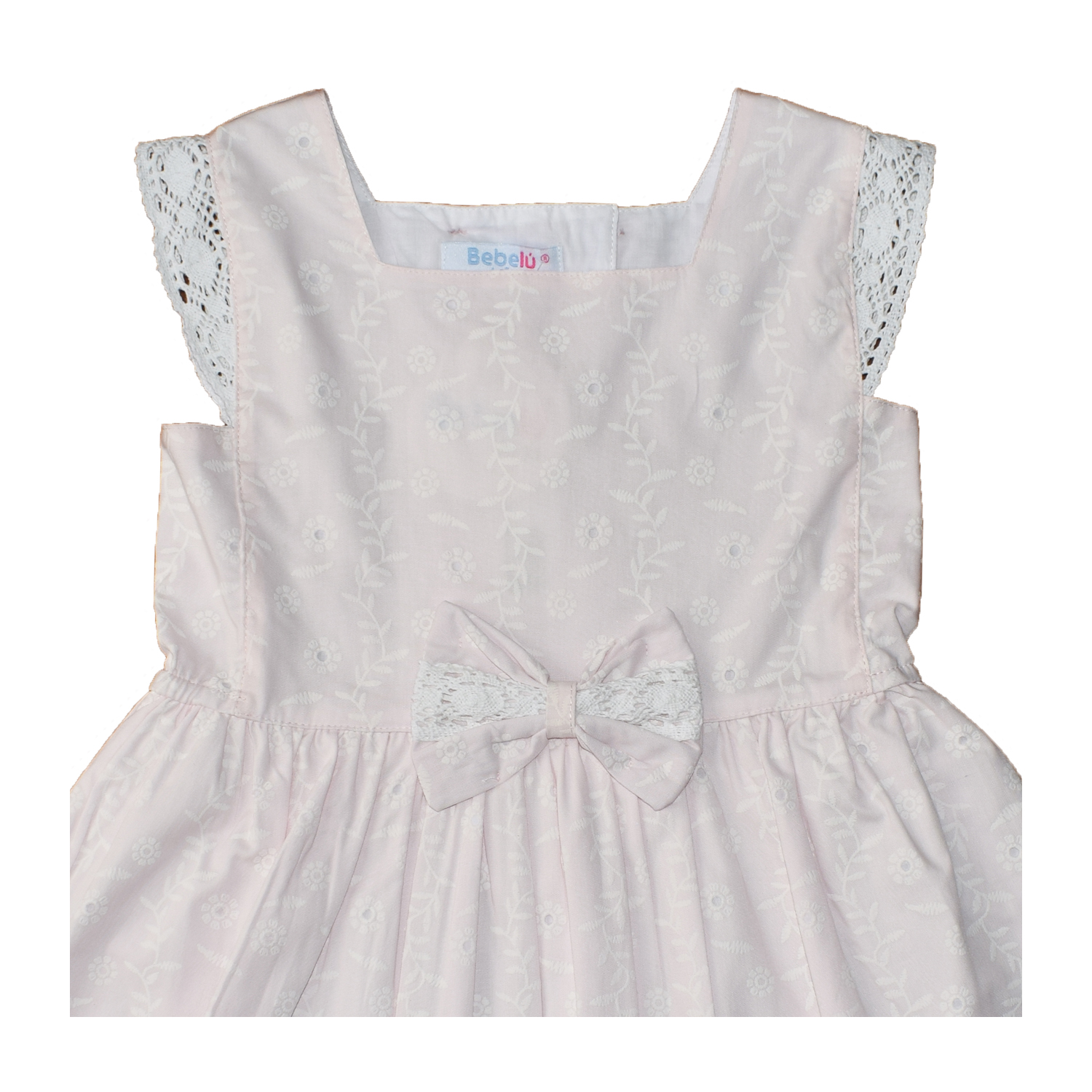 VESTIDO BROCADO BEBELÚ PARA NIÑA - 2