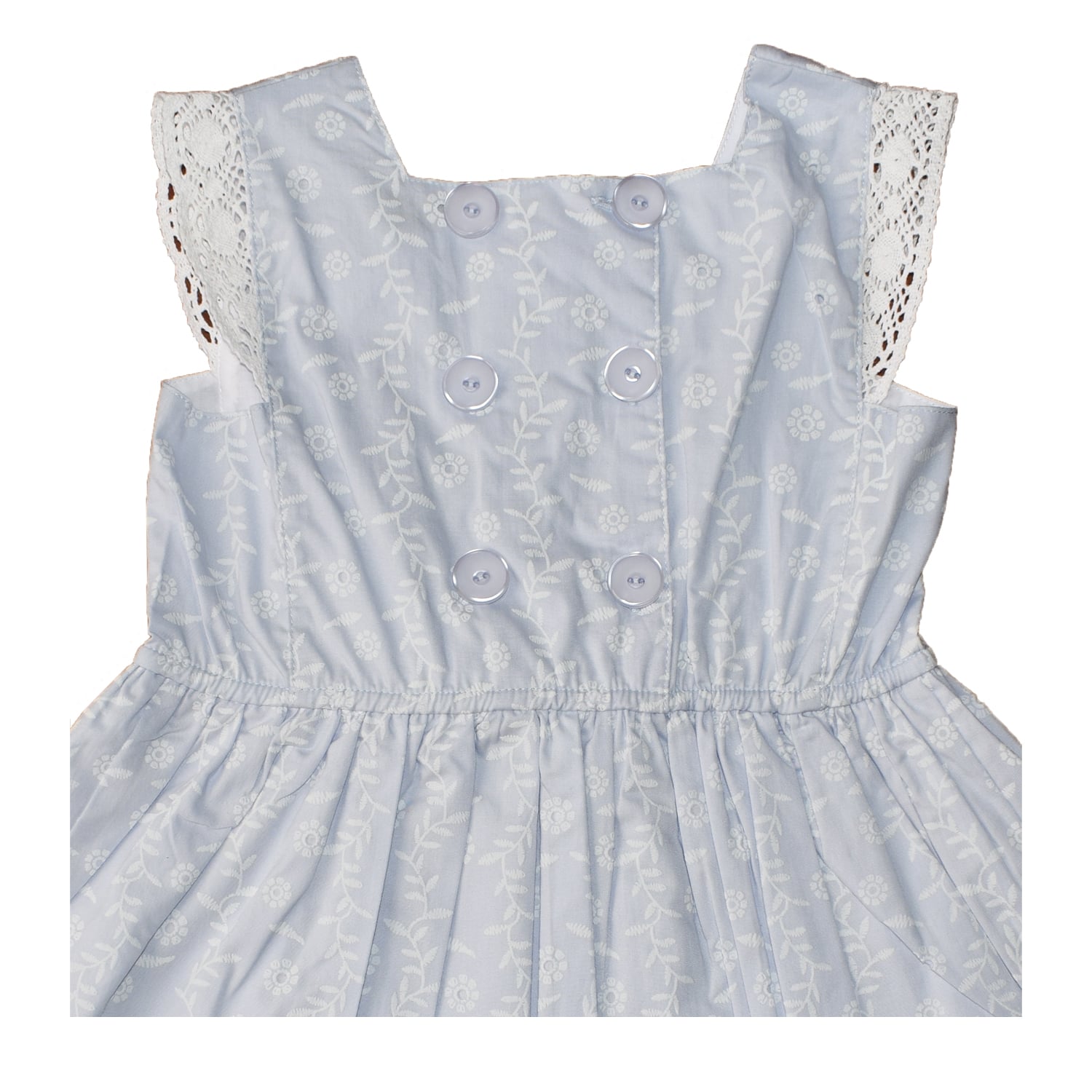 VESTIDO BROCADO BEBELÚ PARA NIÑA - 4