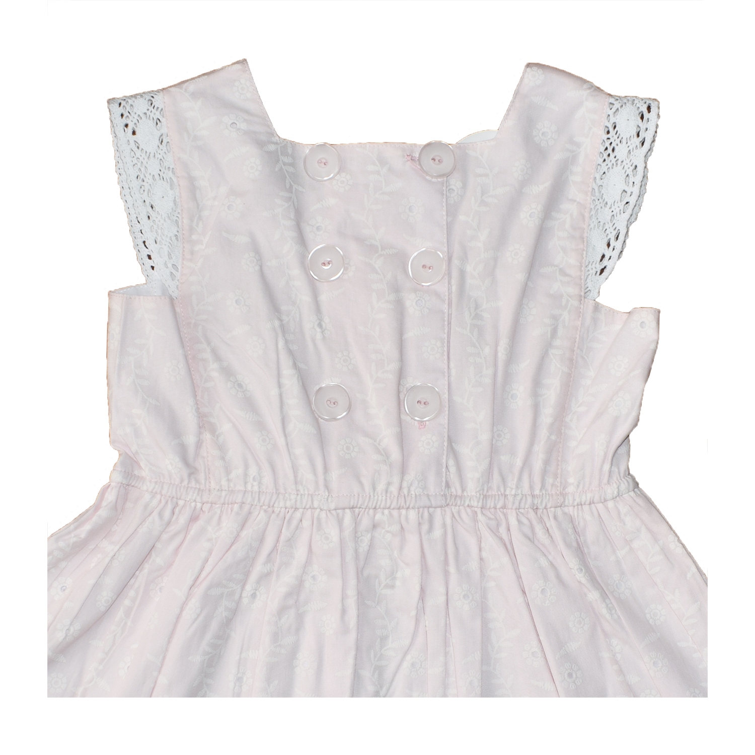 VESTIDO BROCADO BEBELÚ PARA NIÑA - 4