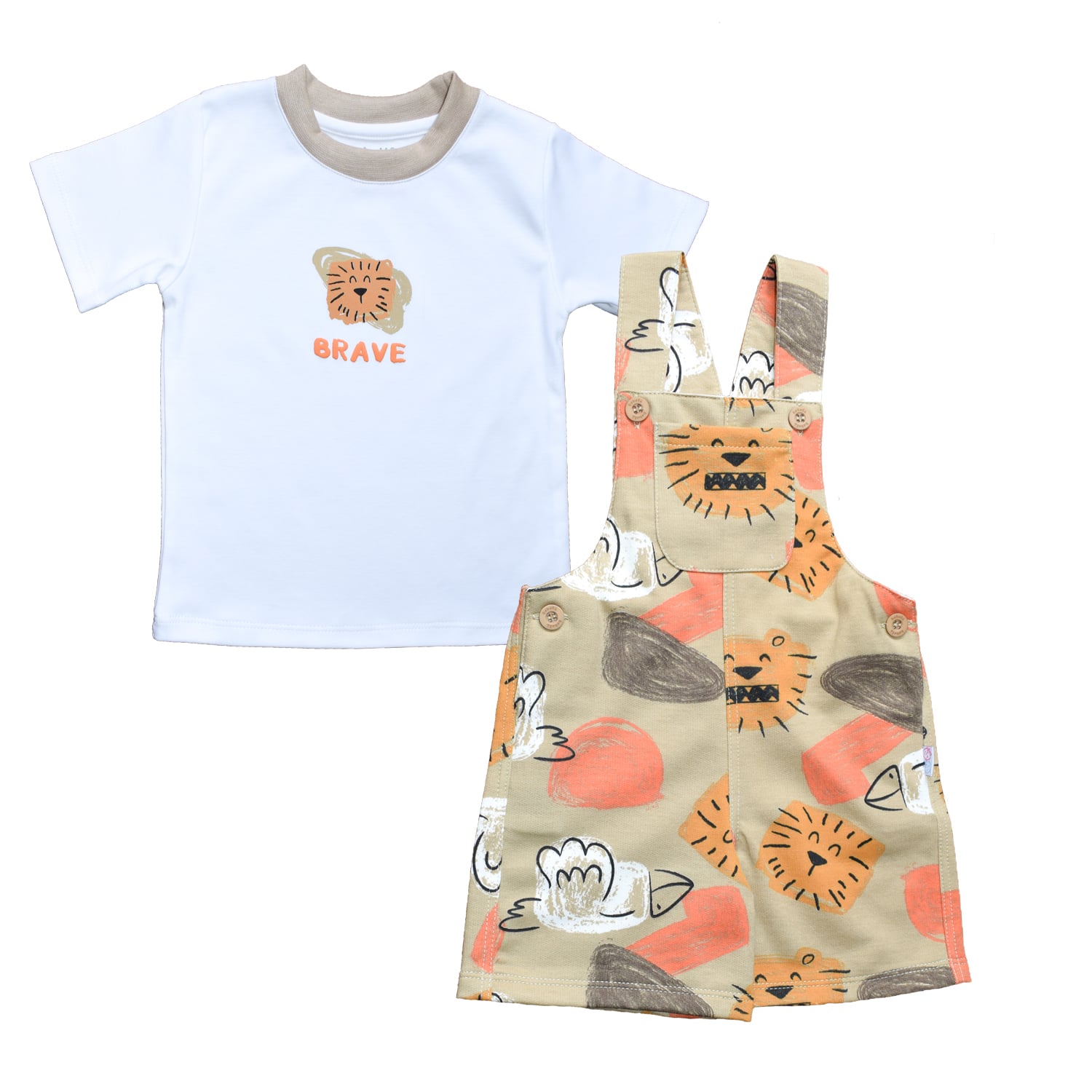 CONJUNTO FRENCH TERRY BEBELÚ PARA NIÑO - 1