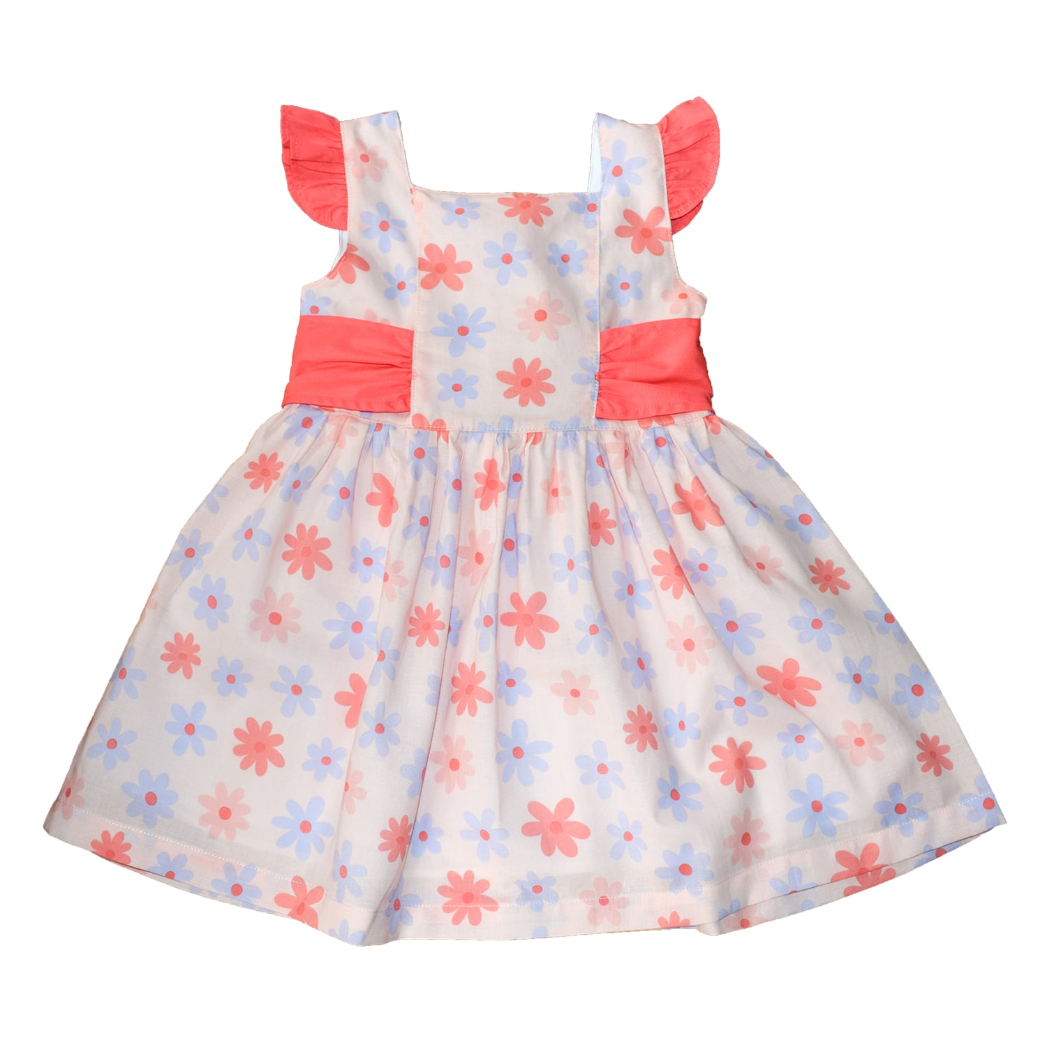 VESTIDO POPELINA BEBELÚ PARA NIÑA - 1