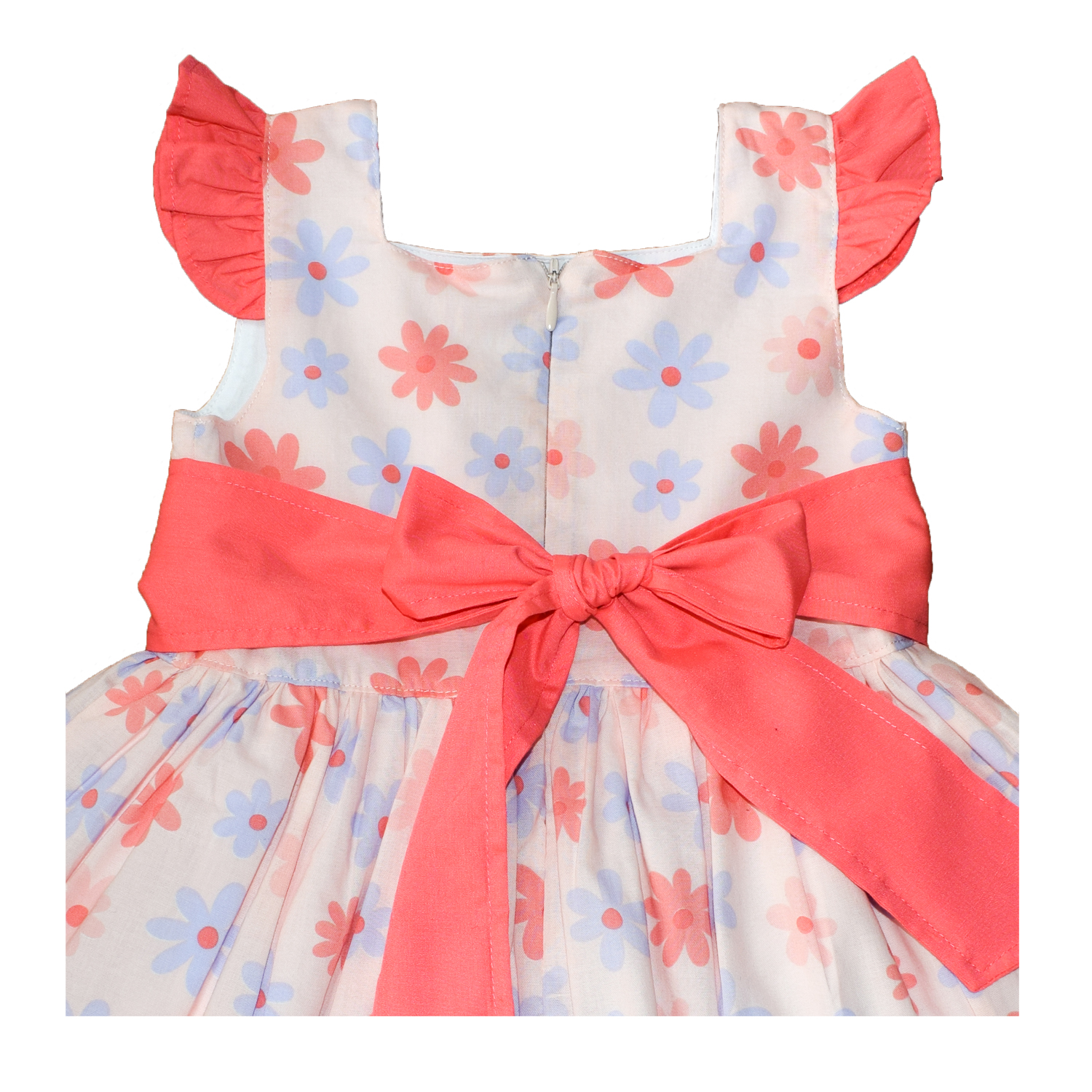 VESTIDO POPELINA BEBELÚ PARA NIÑA - 4