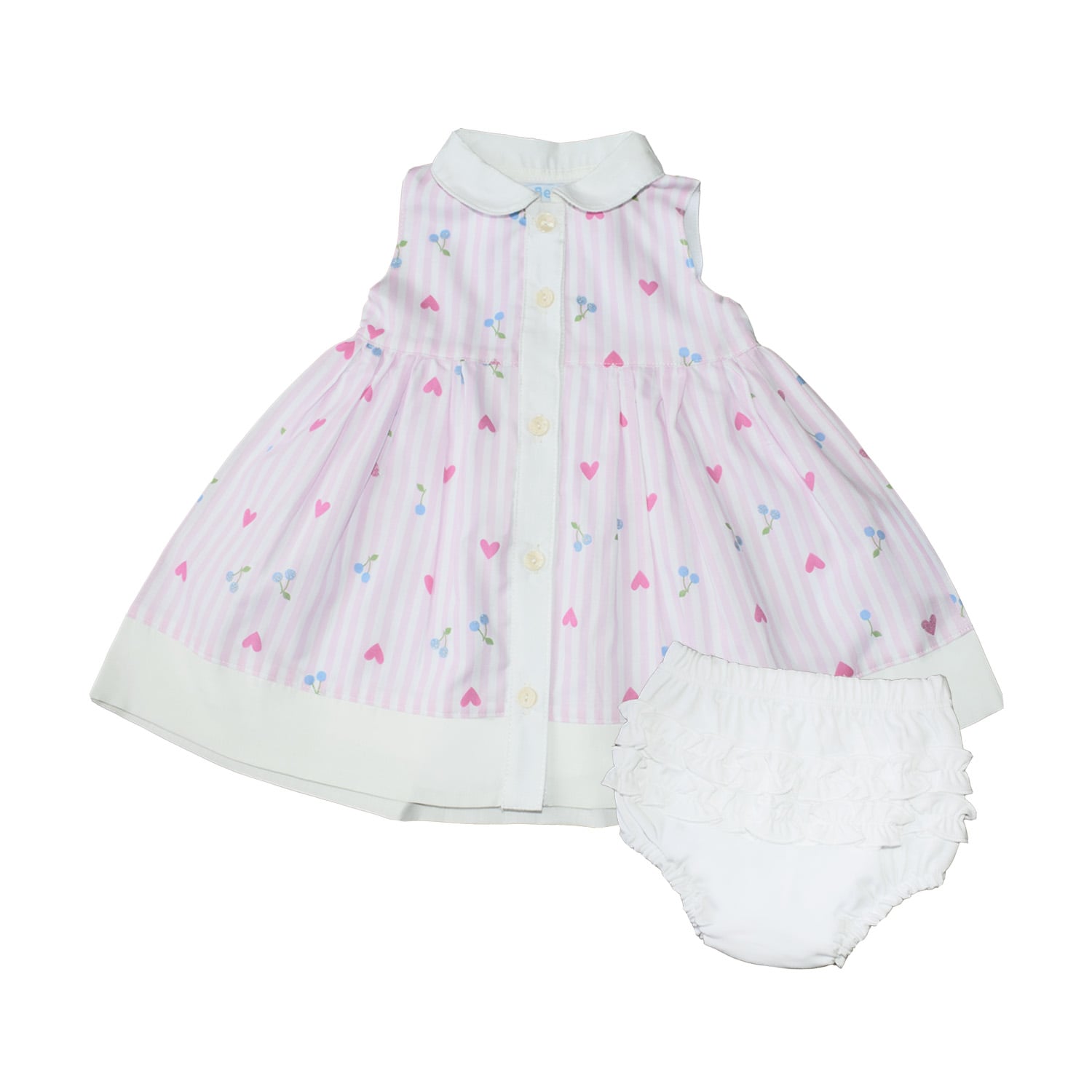 VESTIDO POPELINA BEBELÚ PARA NIÑA - 1