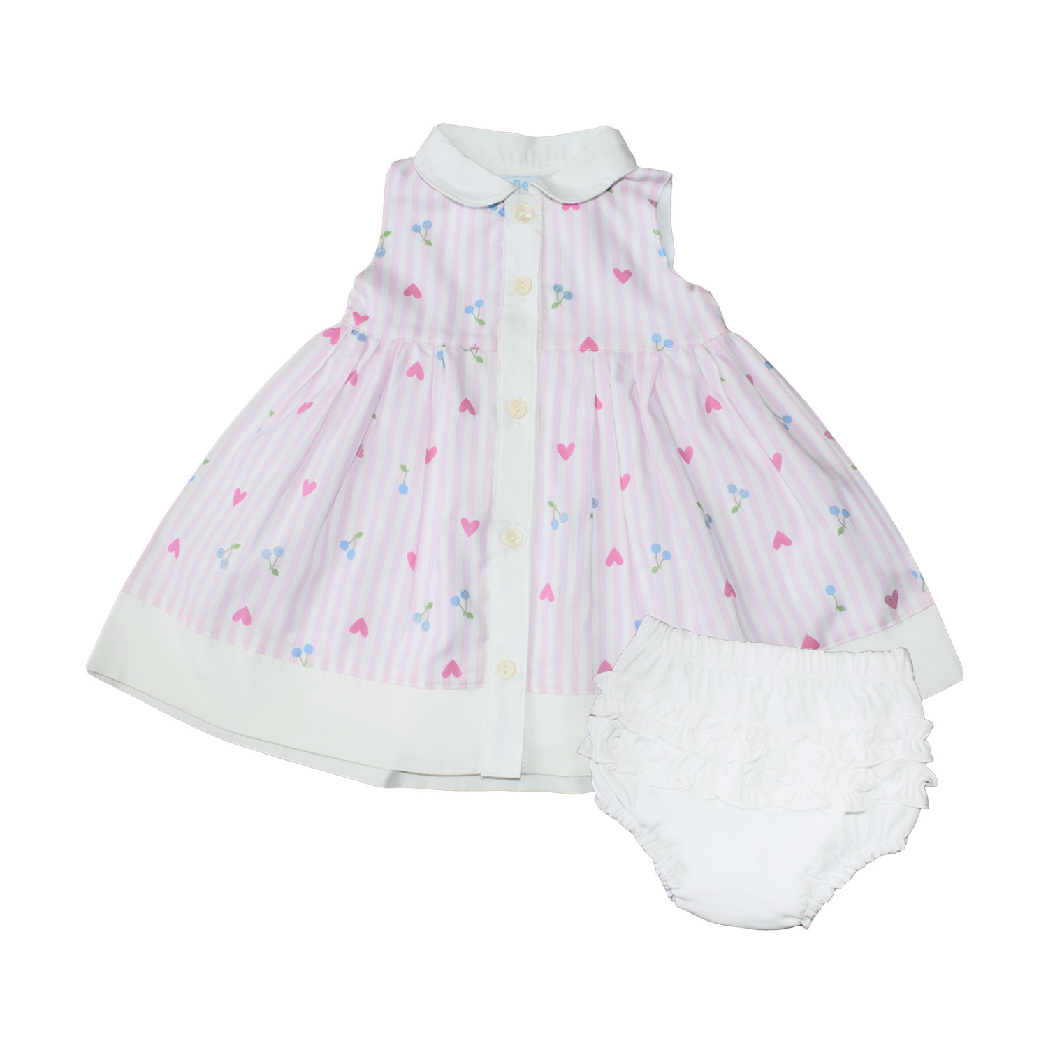 VESTIDO POPELINA BEBELÚ PARA NIÑA - 1