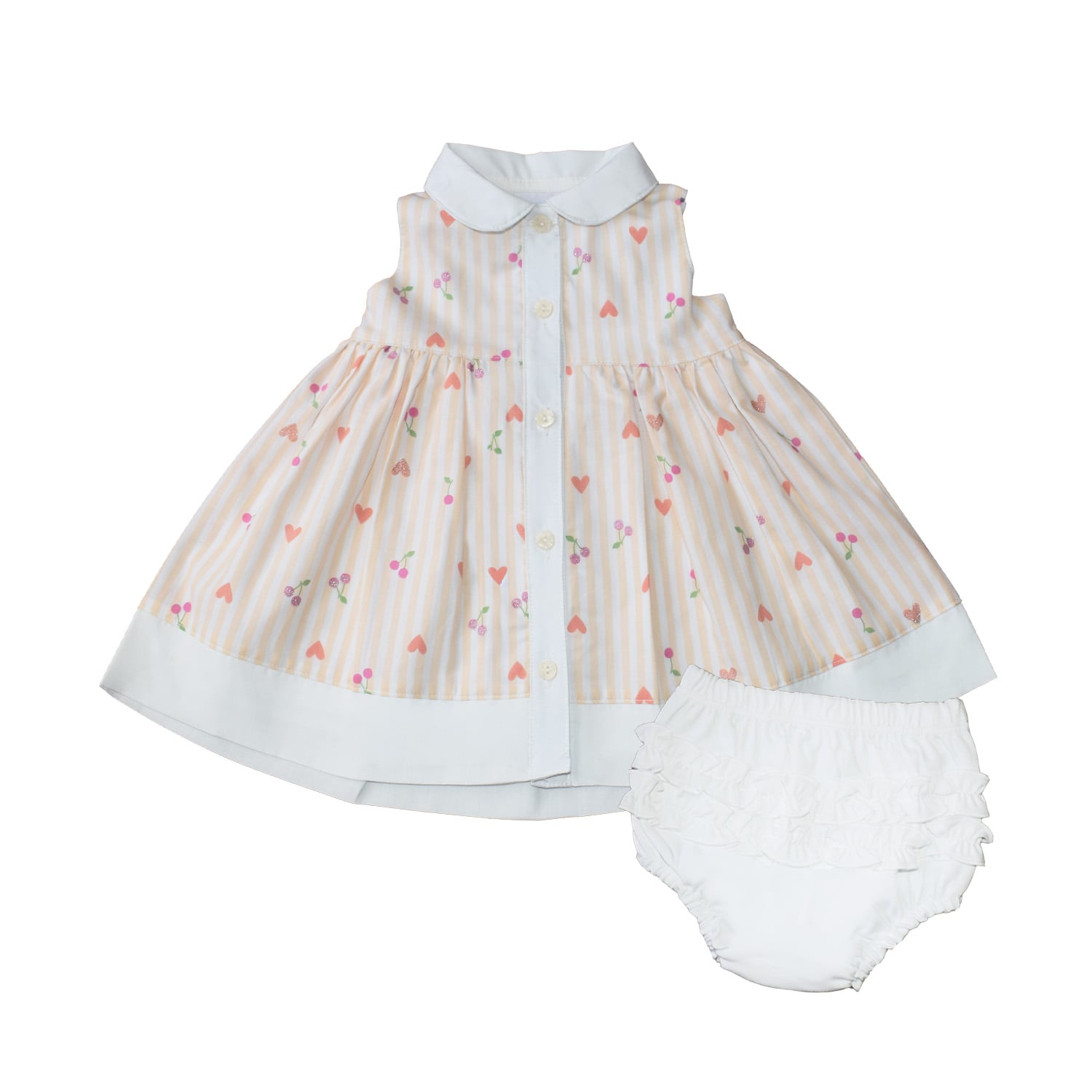 VESTIDO POPELINA BEBELÚ PARA NIÑA - 1