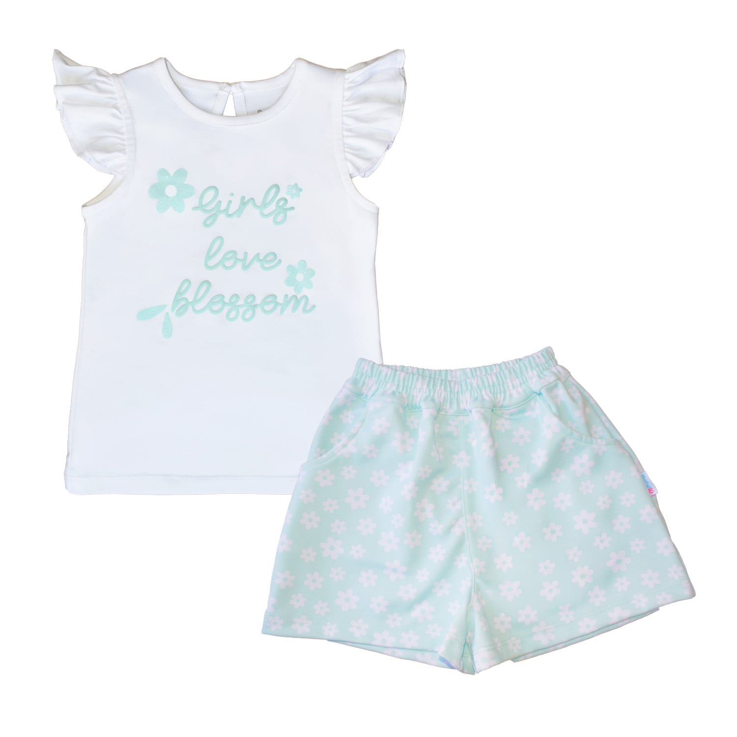 CONJUNTO FRENCH TERRY BEBELÚ PARA NIÑA - 1