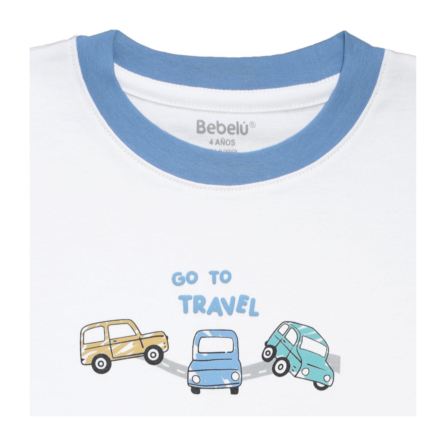 CONJUNTO POPELINA BEBELÚ PARA NIÑO - 2