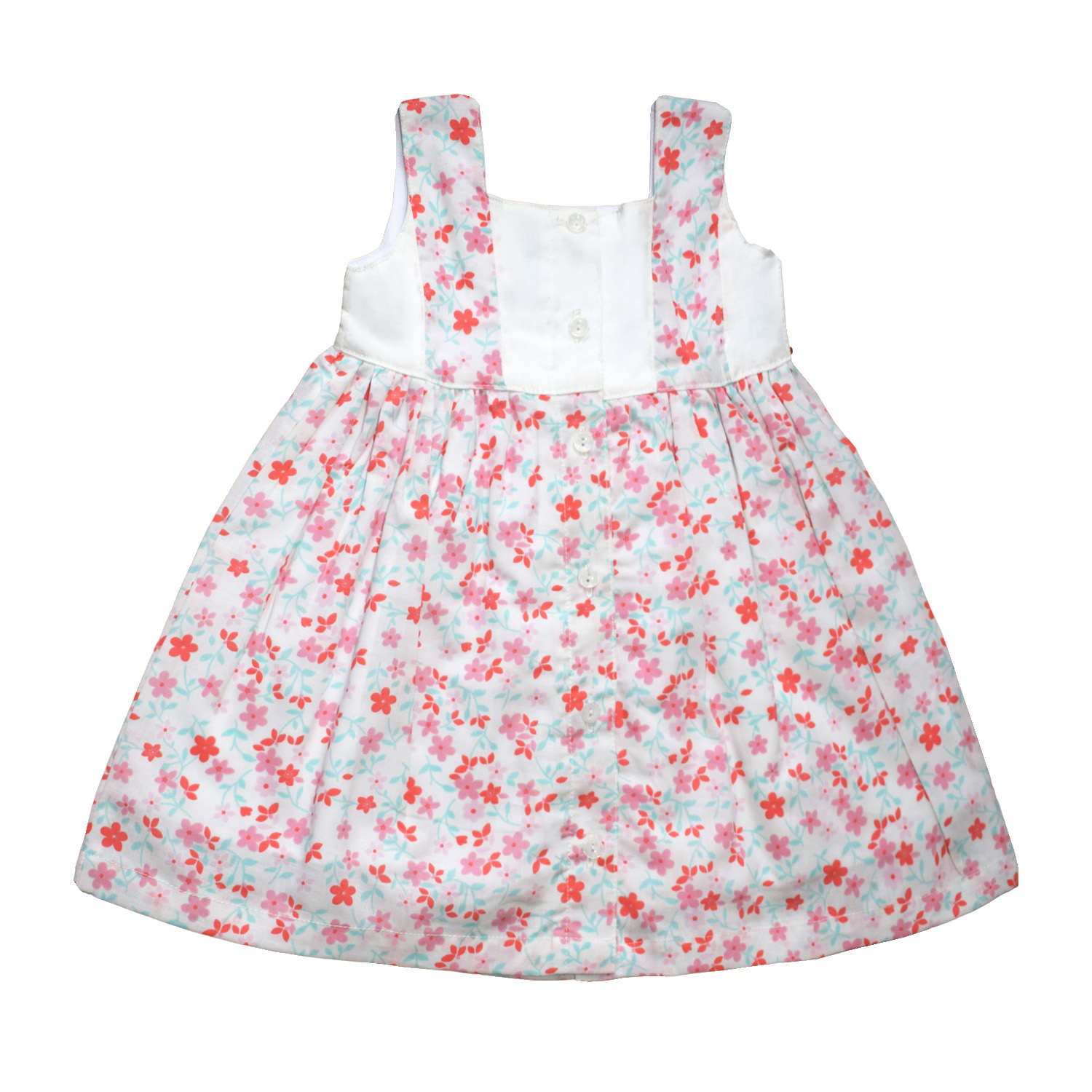 VESTIDO POPELINA BEBELÚ PARA NIÑA - 4