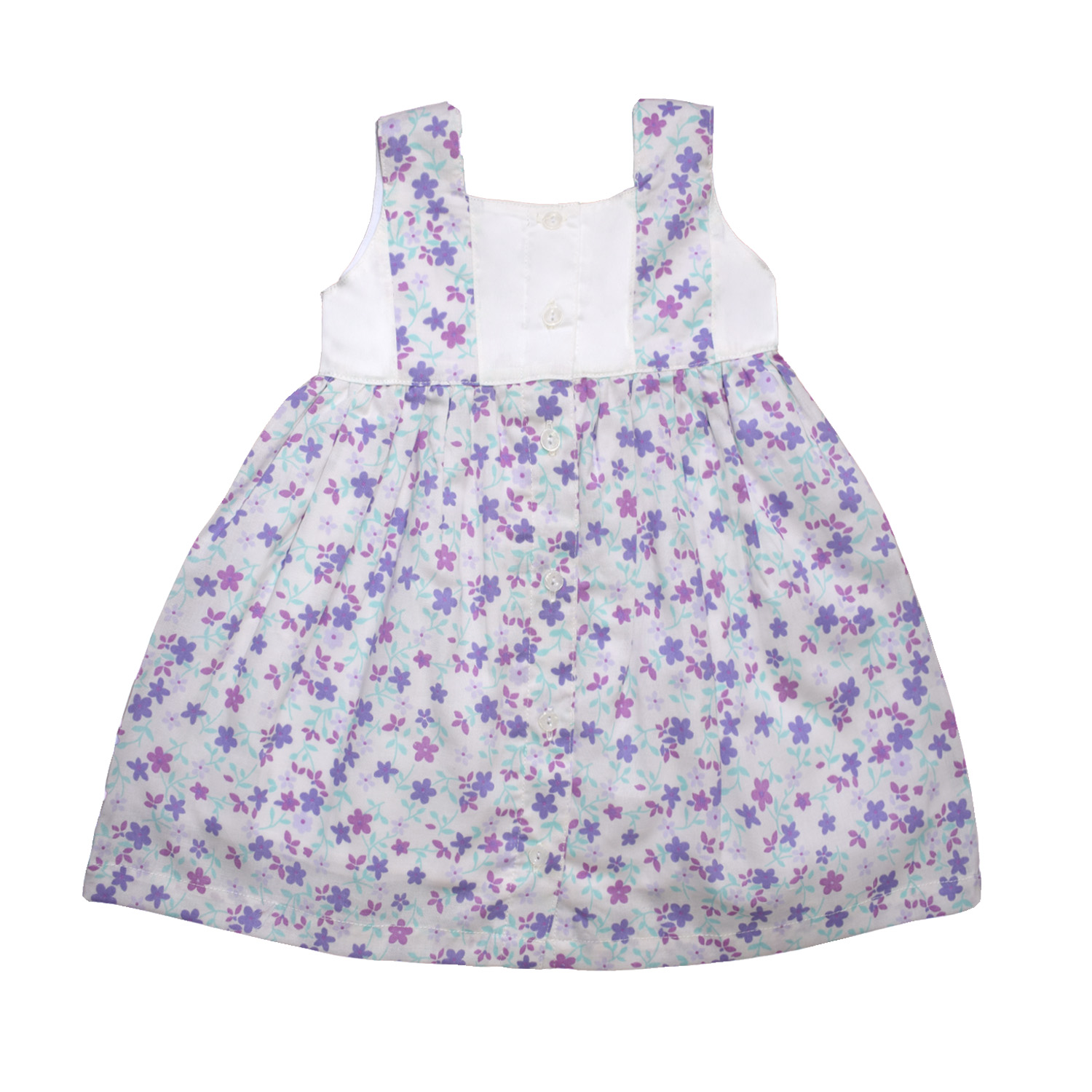 VESTIDO POPELINA BEBELÚ PARA NIÑA - 4
