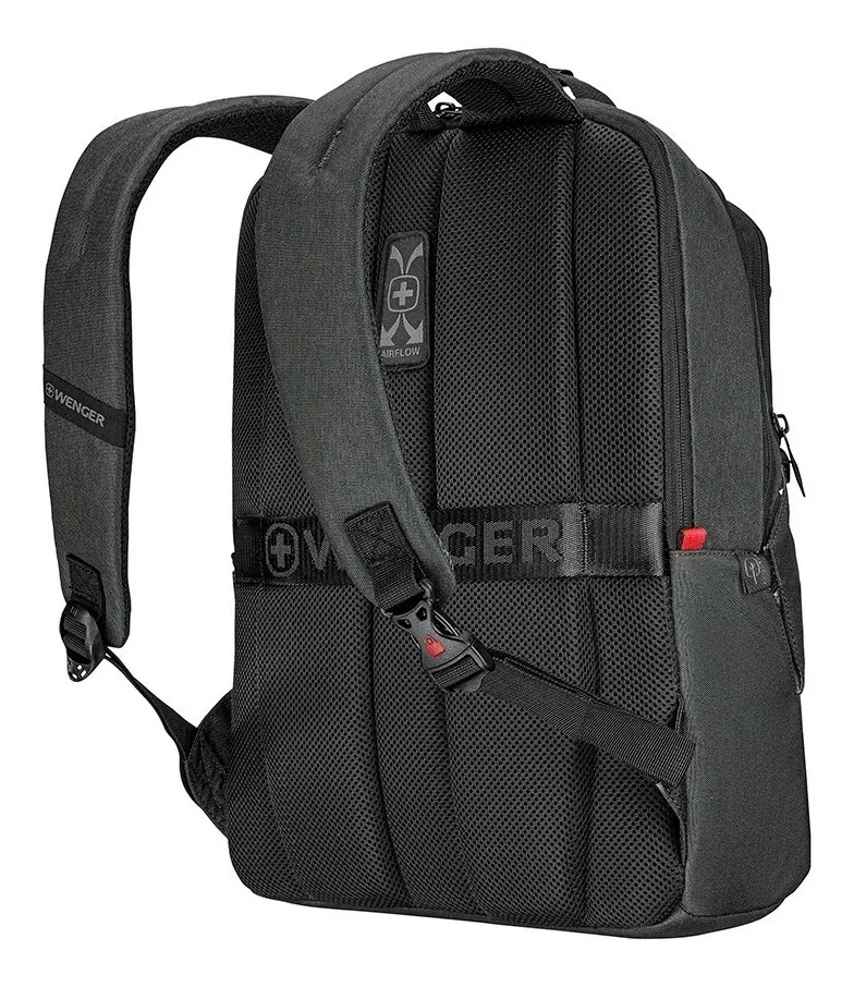 Mochila porta laptop MX ECO Professional color gris, Wenger - 3