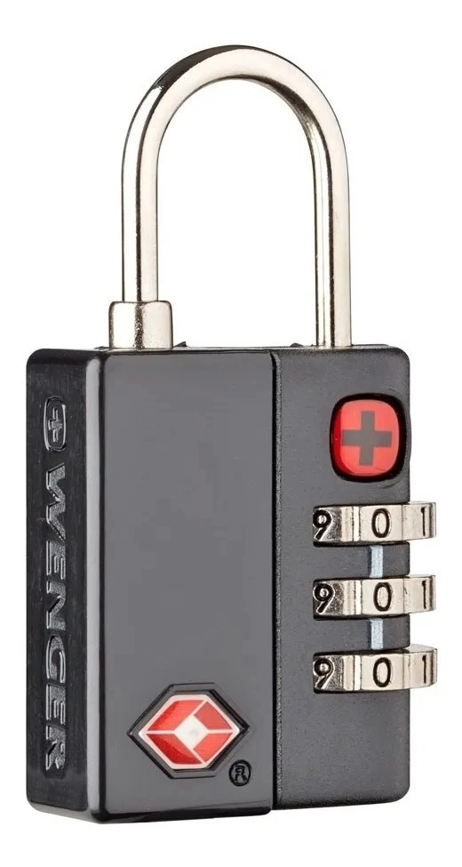 Candado Travel Sentry Approved negro Wenger - 1