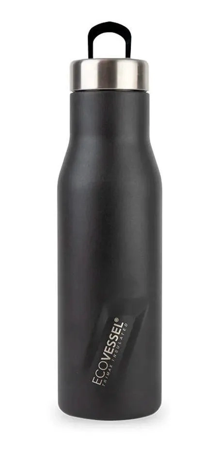 Botella Termo insulado Aspen 473ml Color Negro, Ecovessel - 1