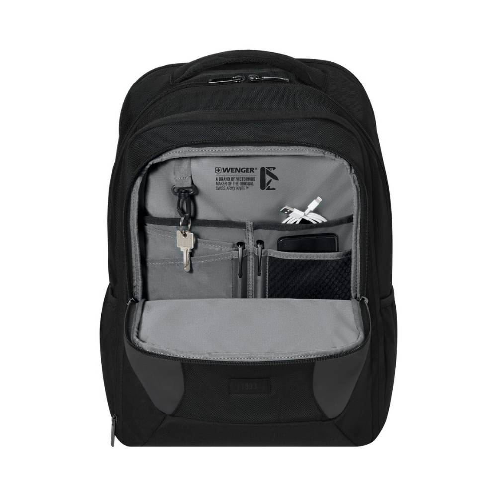 MOCHILA PORTALAPTOP 17'' NEW ESSENTIALS 2023, XE EXTENT NEGRO, WENGER - 3