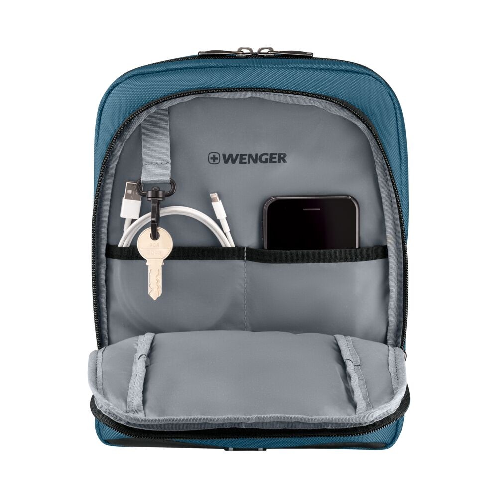 BOLSO CRUZADO XE AZUL OCÉANO WENGER - 6