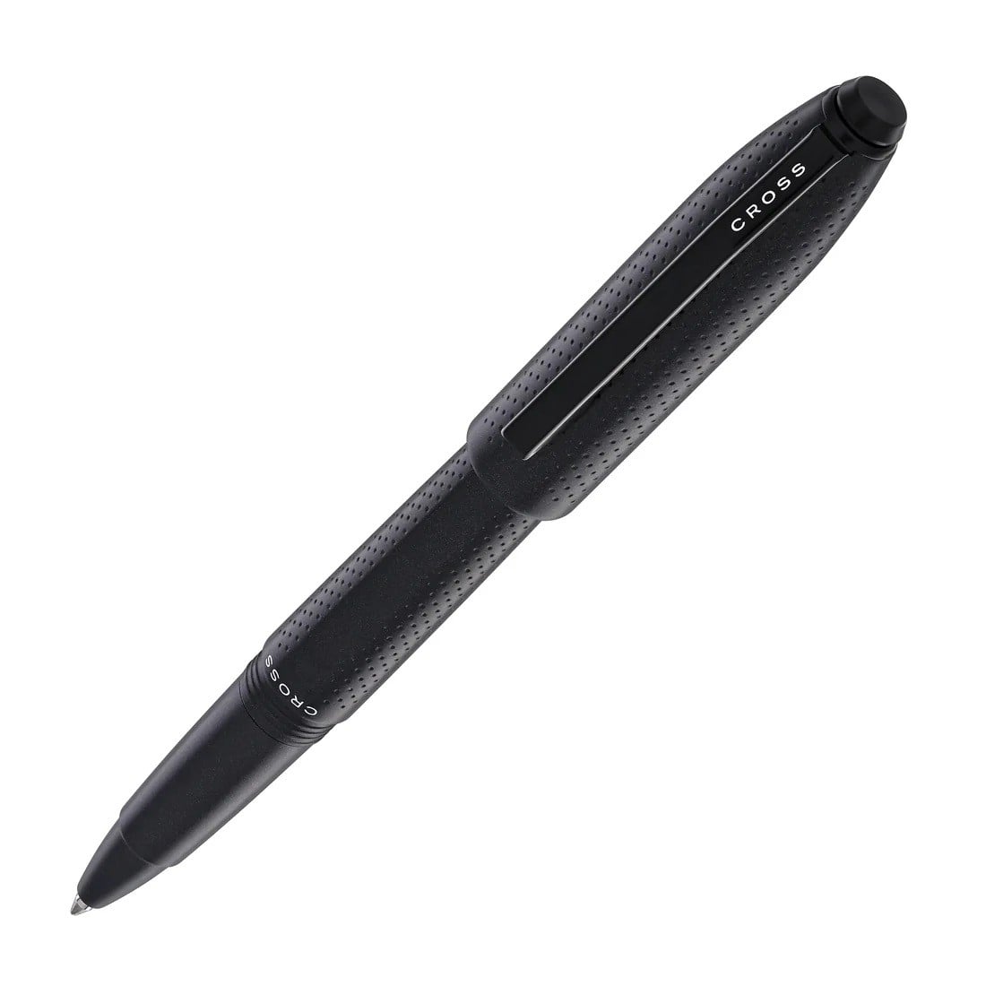 BOLIGRAFO CROSS PRISM OBSIDIAN BLACK RESINA CON DETALLES EN NEGRO PULIDO - 1