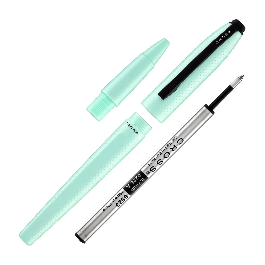 BOLIGRAFO CROSS PRISM SEAFOAM RESINA CON DETALLES EN NEGRO PULIDO - 3