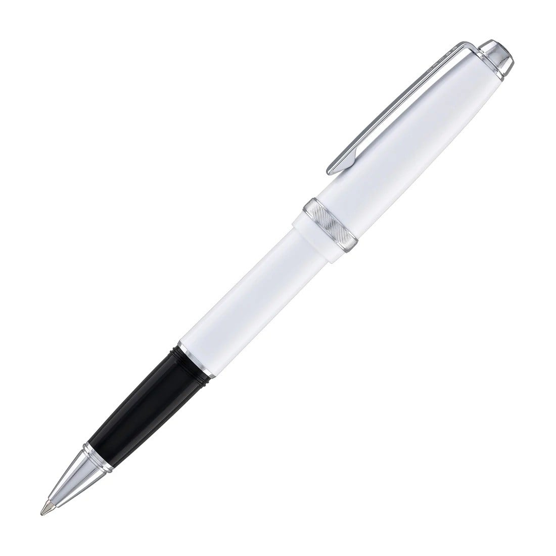 BOLIGRAFO CROSS LUME PORCELAIN WHITE CON DETALLES CROMADOS PULIDOS - 2