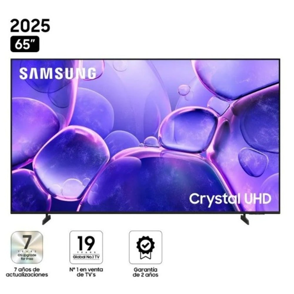 TELEVISOR SAMSUNG 65' SMART CRYSTAL UHD 4K 65U8000FG 2025 - 1