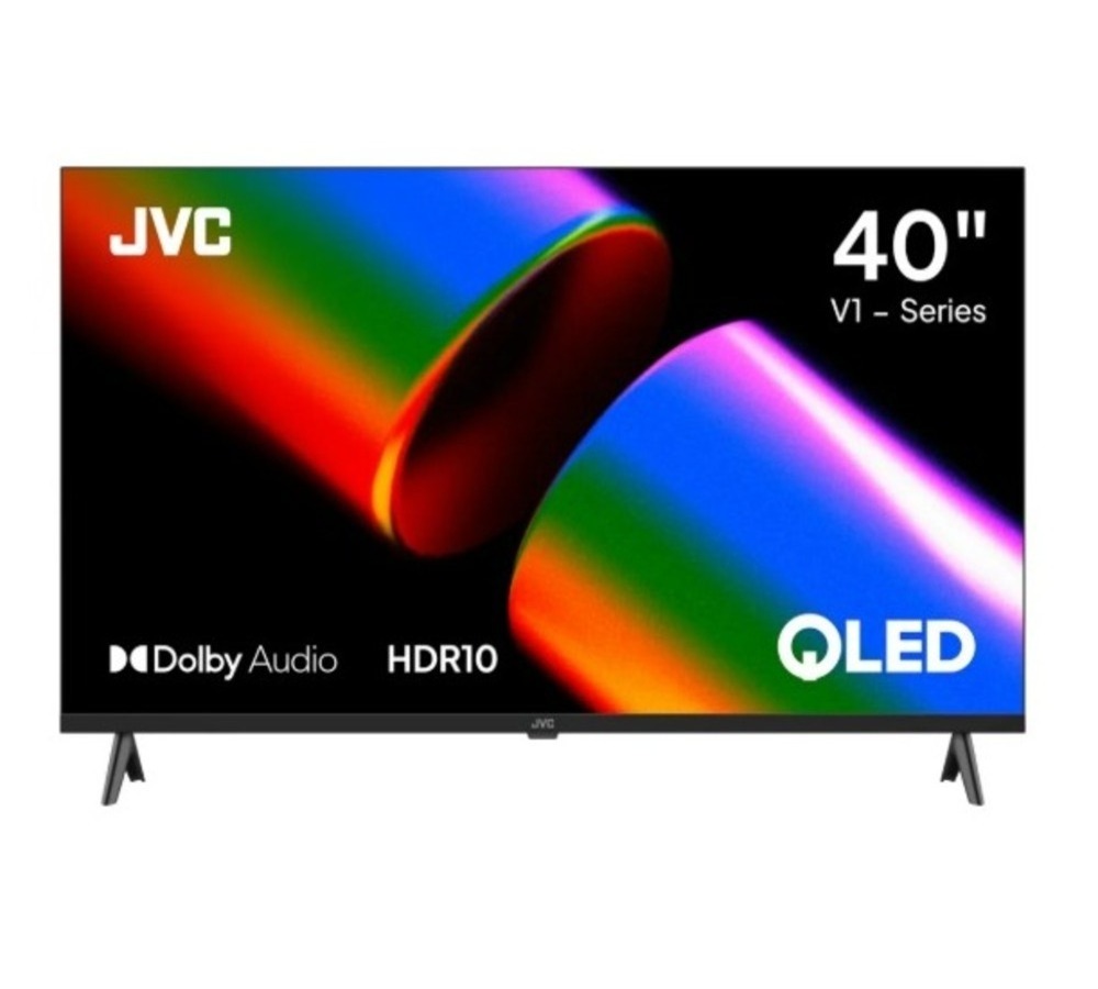 TELEVISOR JVC QLED 40 FULL HD SMART GOOGLE TV LT-40KB758 - 1