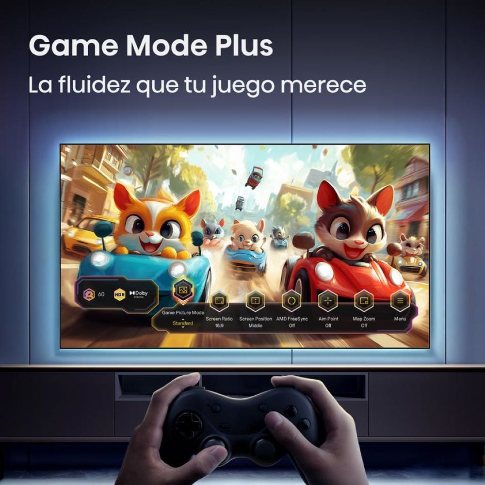 TELEVISOR HISENSE SMART TV 55 QLED 4K UHD 55QD5SV - 6