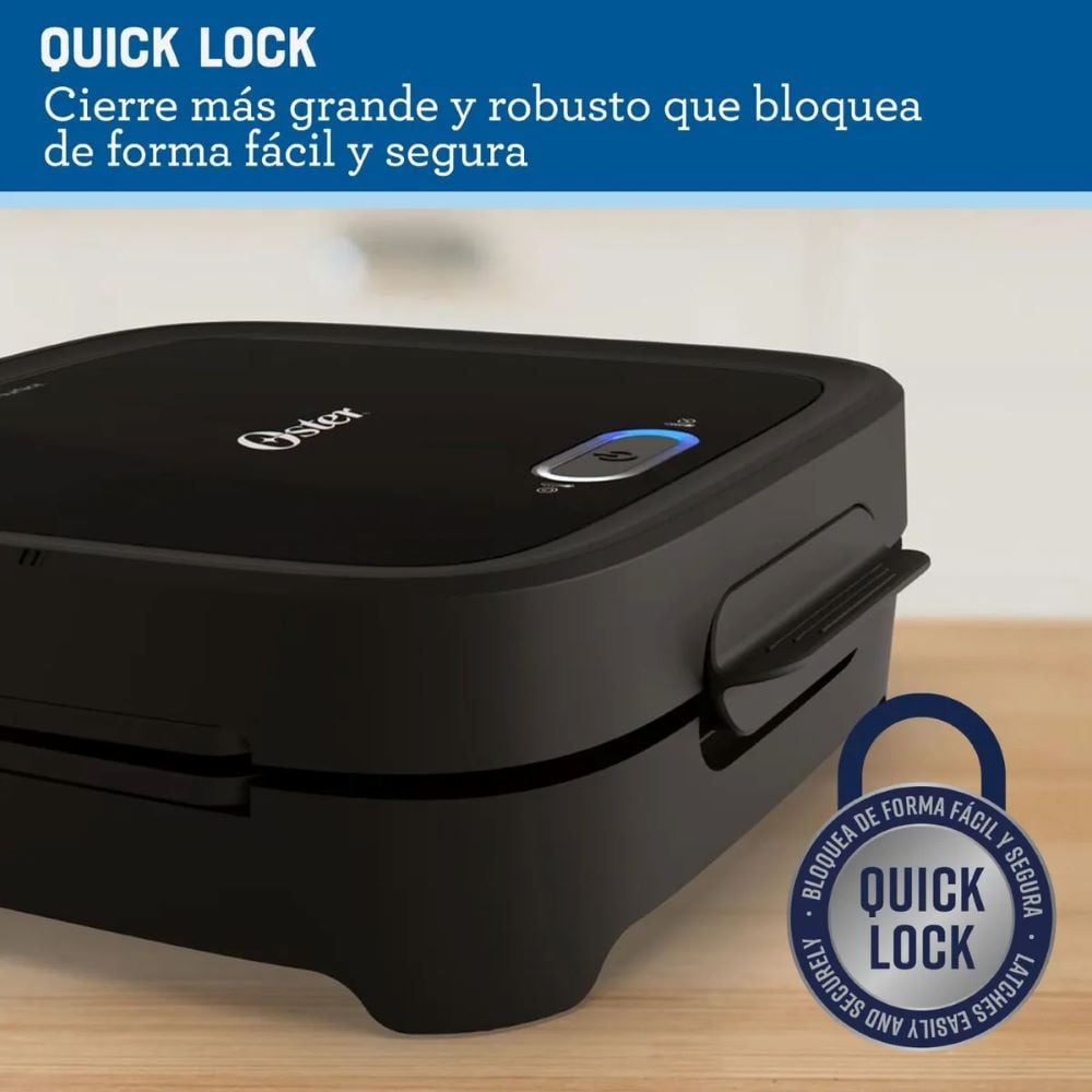 SANDWICHERA OSTER PLATOS HONDOS CKSTSM400 NEGRO - 3