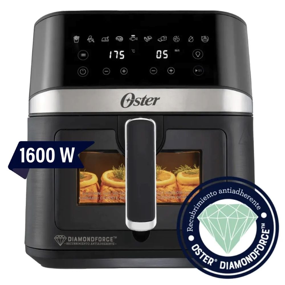 FREIDORA DE AIRE DIGITAL OSTER 6LITROS CKSTAF60WDDF - 1