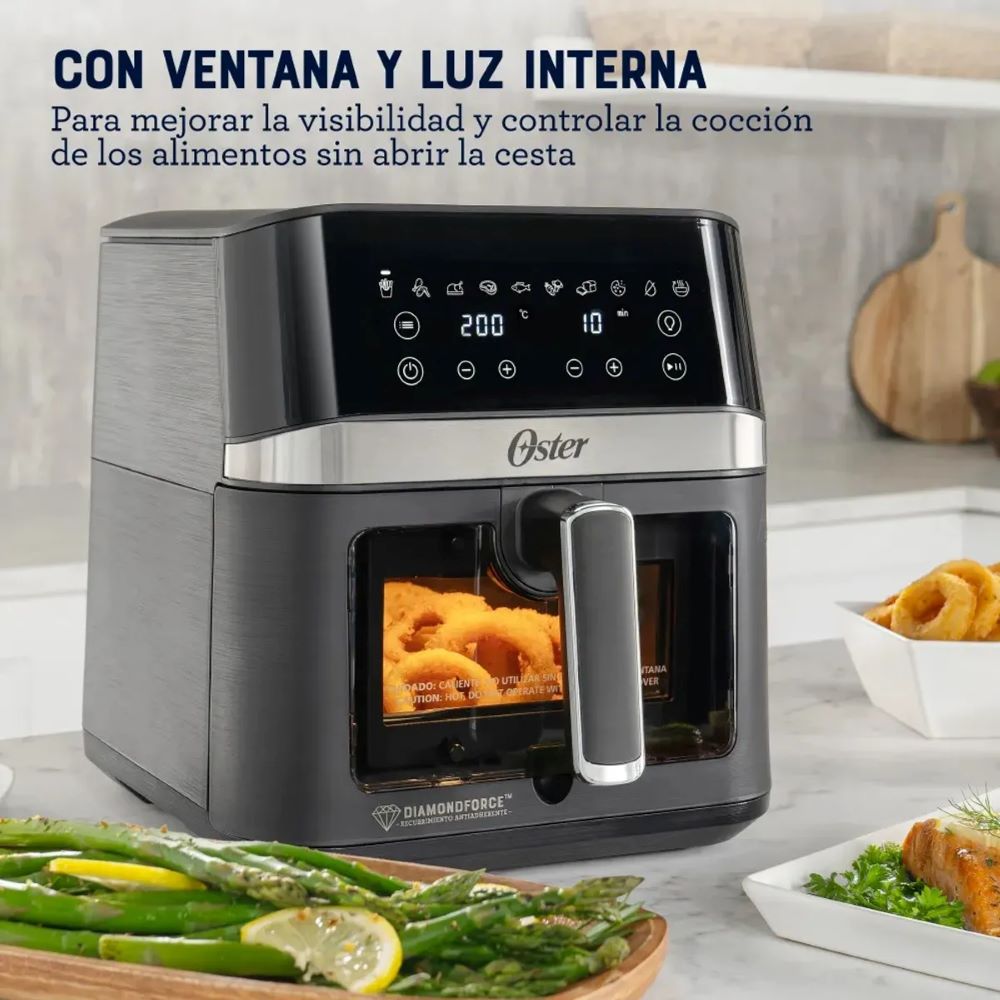 FREIDORA DE AIRE DIGITAL OSTER 6LITROS CKSTAF60WDDF - 4