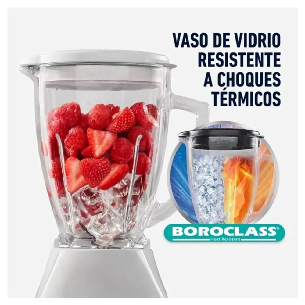 OSTER LICUADORA KALIMAN 1.5 L 2 VELOCIDADES BLSTKAG-WRD-053 BLANCA - 3