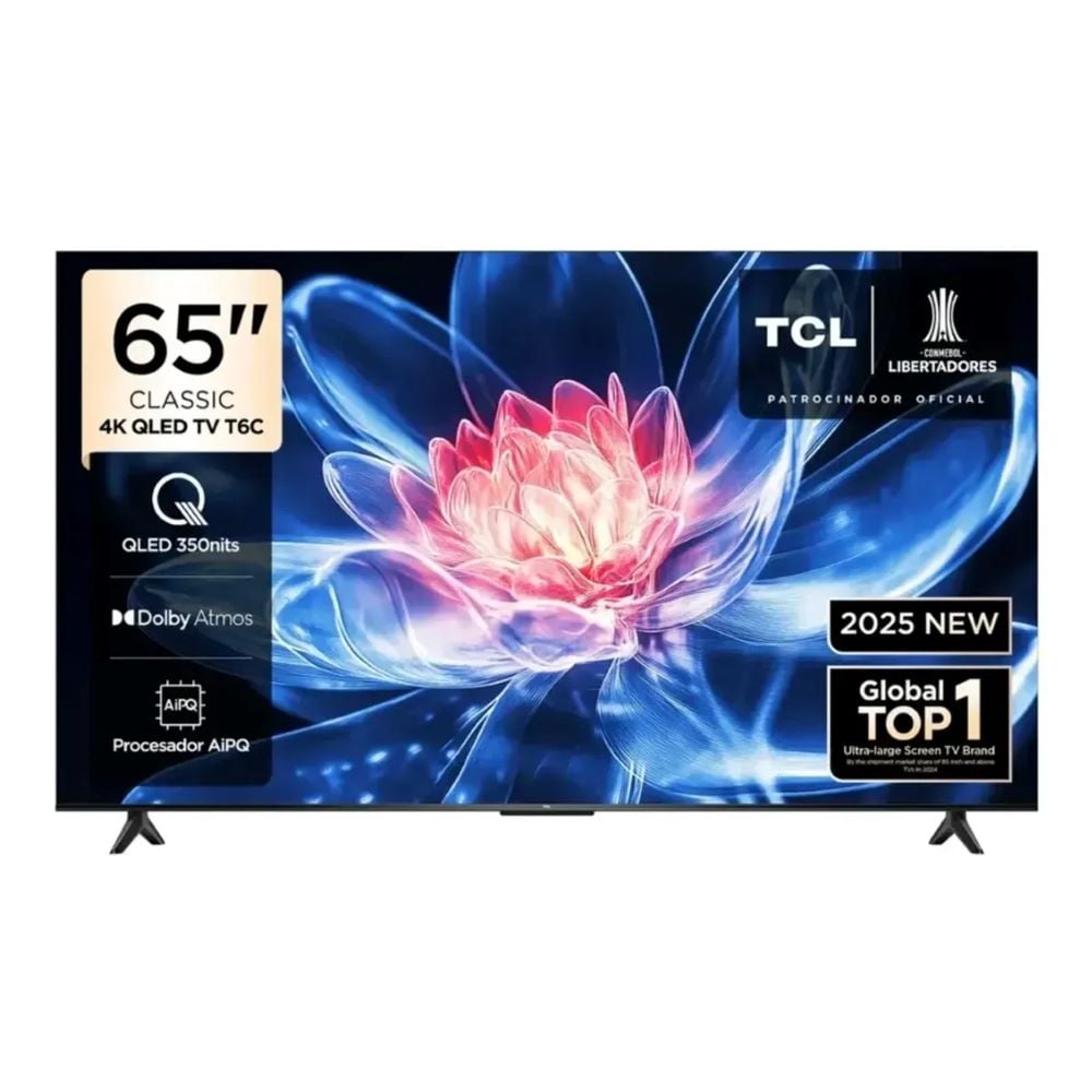 TELEVISOR TCL 65' QLED 4K 65T6C GOOGLE TV - 1