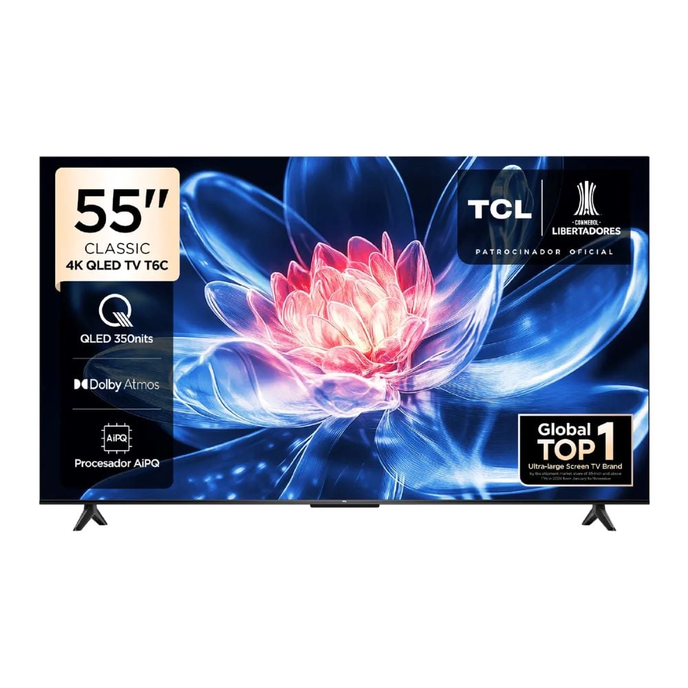 TELEVISOR TCL 55' QLED 4K 55T6C GOOGLE TV - 1